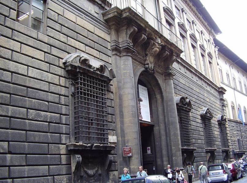 Museum Entrance in the Palazzo Nonfinito