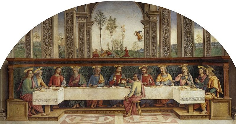 Perugino's Last Supper