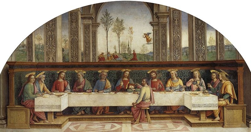 Perugino's Last Supper Perugino's Last Supper