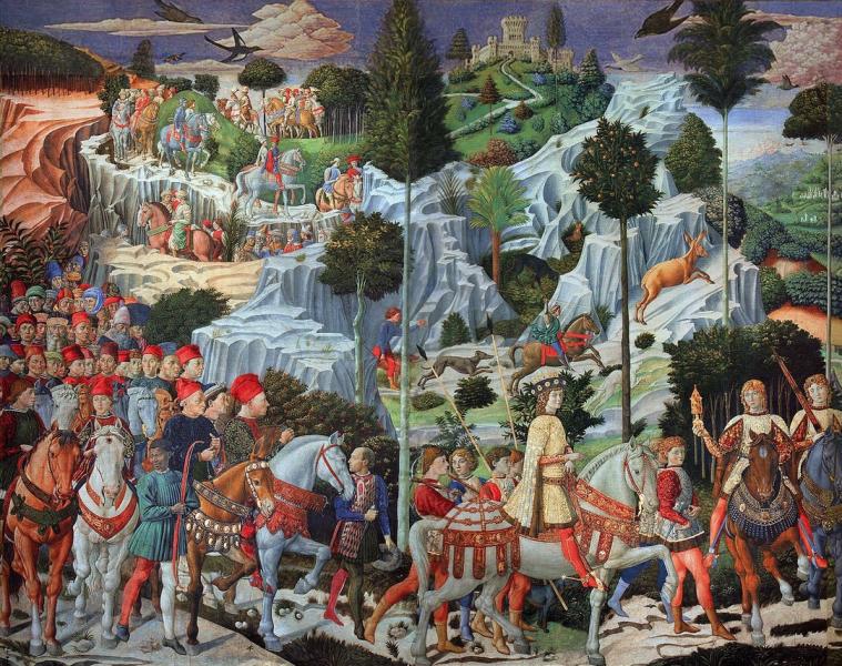 Procession of the Magi, by Gozzoli Procession of the Magi, by Gozzoli