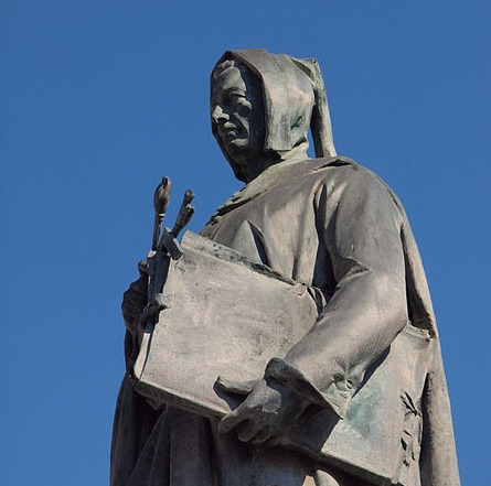 Statue of Giotto in Vicchio