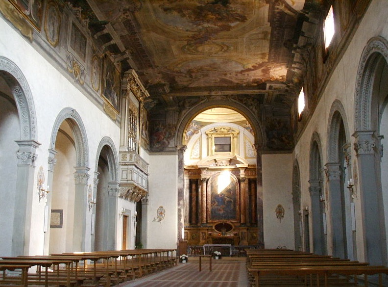 Interior of S Maria Maddalena