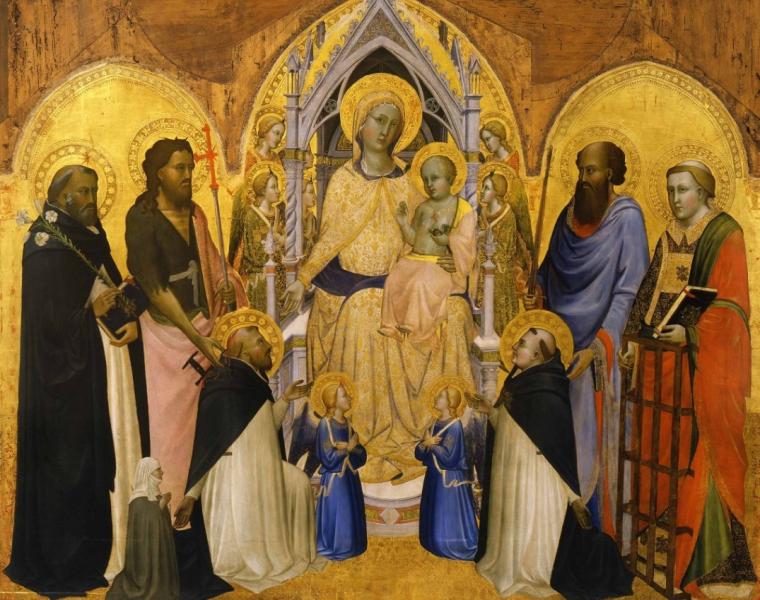 Gaddi's Madonna col Bambino, in Parma Gaddi's Madonna col Bambino, in Parma
