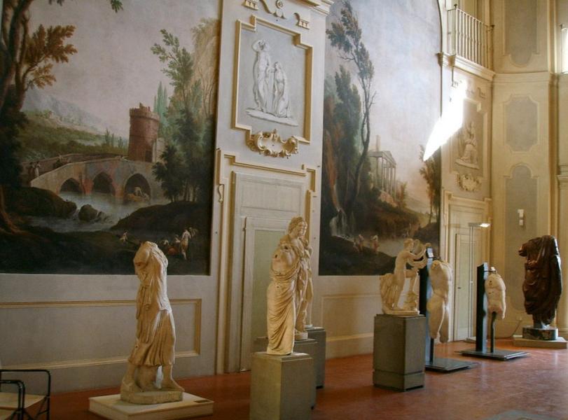 Interior Salon, Villa Corsina a Castello