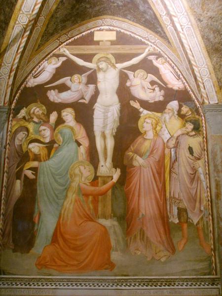 Frescoes in Santa Felicità's Sala Capitolare Frescoes in Santa Felicità's Sala Capitolare