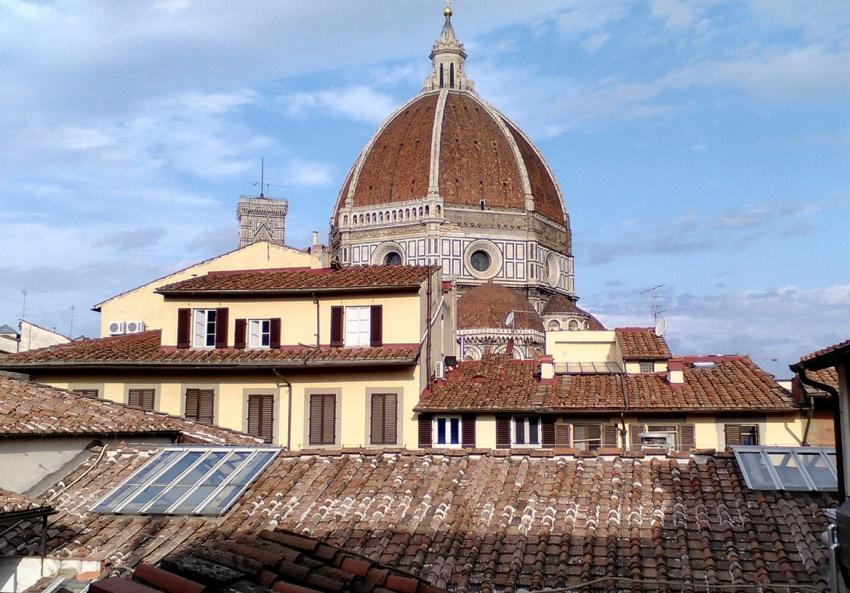 View from the Library Terrace