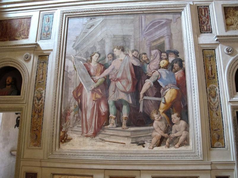 Building Solomon's Temple, SS. Annunziata Building Solomon's Temple, SS. Annunziata