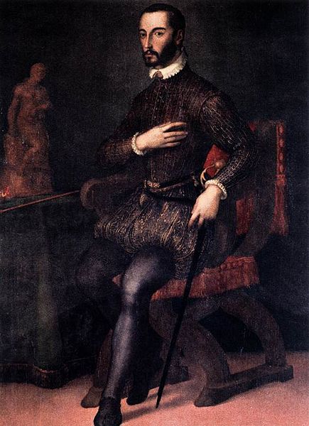 Maso da San Friano's Portrait of Francesco I Maso da San Friano's Portrait of Francesco I
