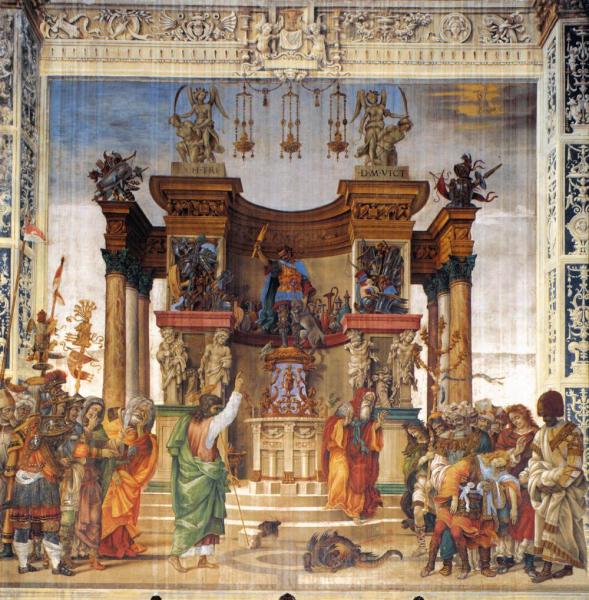 Filippo Strozzi chapel, by Lippi Filippo Strozzi chapel, by Lippi