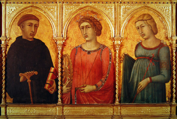 Saints  by Lorenzetti in the Museo Horne