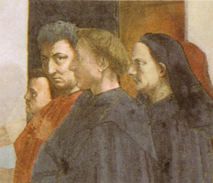 Portait of Masaccio from Brancacci chapel Portait of Masaccio from Brancacci chapel