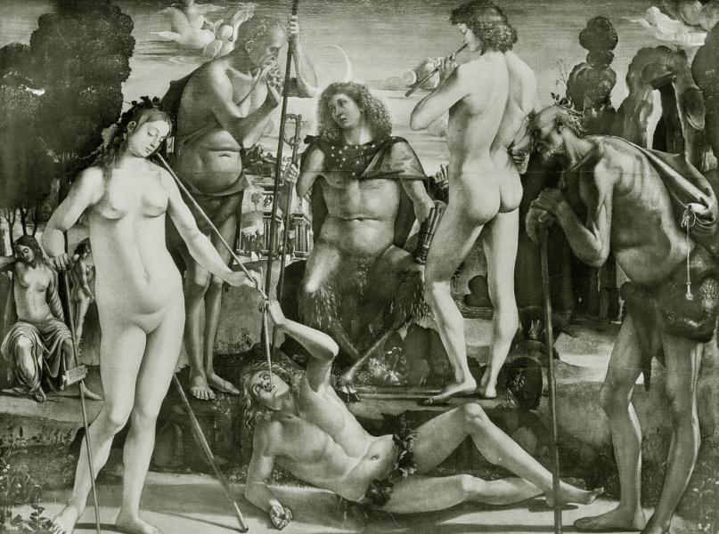 Photo of Signorelli's Education of Pan Photo of Signorelli's Education of Pan
