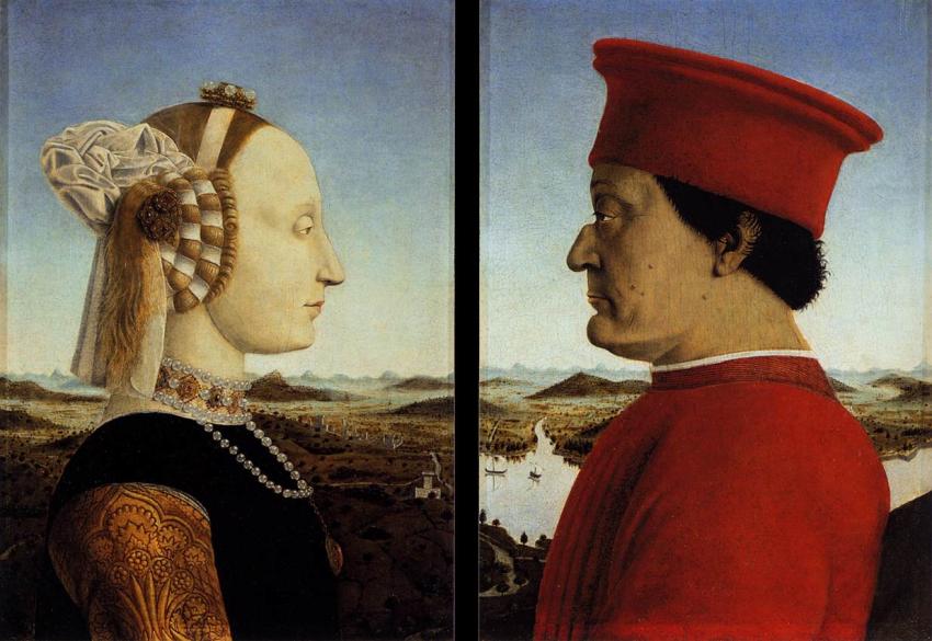 Double Portrait of the Dukes of Urbino