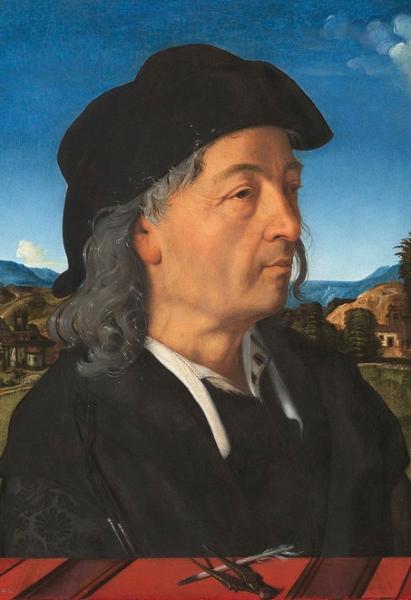 Portrait of da Sangallo by Piero di Cosimo