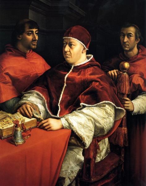 Raphael's Leo X, Giulio de' Medici and cousin Raphael's Leo X, Giulio de' Medici and cousin