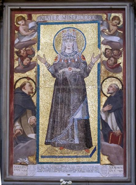 Mosaic of the Virgin Praying Mosaic of the Virgin Praying