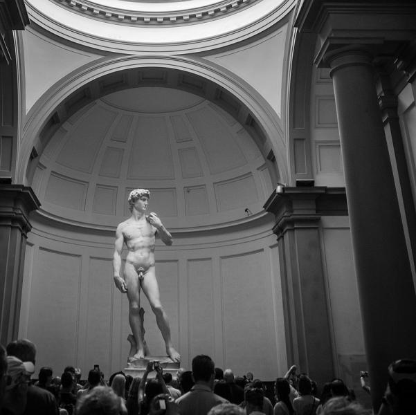 Michelangelo's David, Accademia, Florence Michelangelo's David, Accademia, Florence