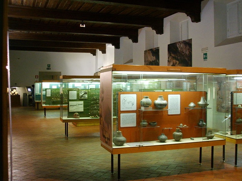 Inside the museum