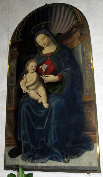 Raffaellino del Garbo's Madonna of the Lily Raffaellino del Garbo's Madonna of the Lily
