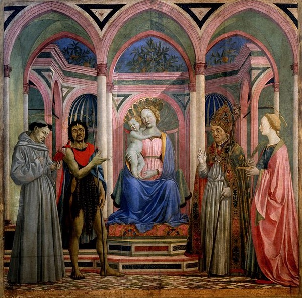 Domenico Veneziano's Madonna and Child with Saints Domenico Veneziano's Madonna and Child with Saints