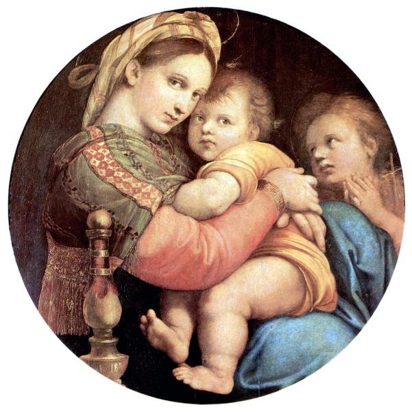 Raphael's Madonna della Seggiola Raphael's Madonna della Seggiola