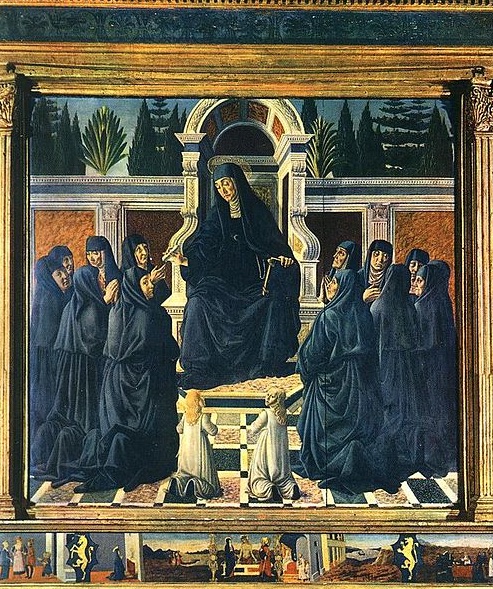 Verrocchio's Santa Monica and Nuns Verrocchio's Santa Monica and Nuns