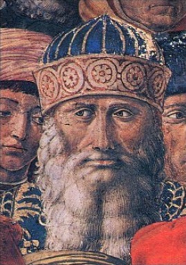 Plethon, Detail from Gozzoli's Three Magi Plethon, Detail from Gozzoli's Three Magi