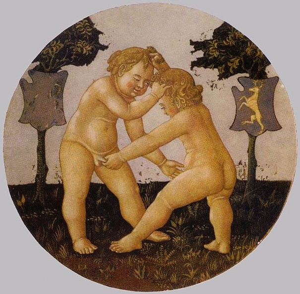 Birth Salver by Lo Scheggia Birth Salver by Lo Scheggia