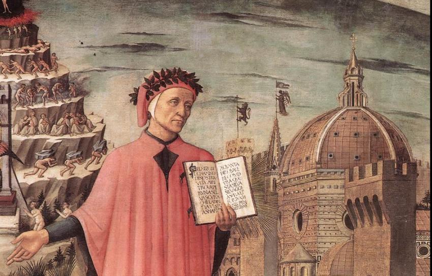 Detail from Domenico di Michelino's Florence