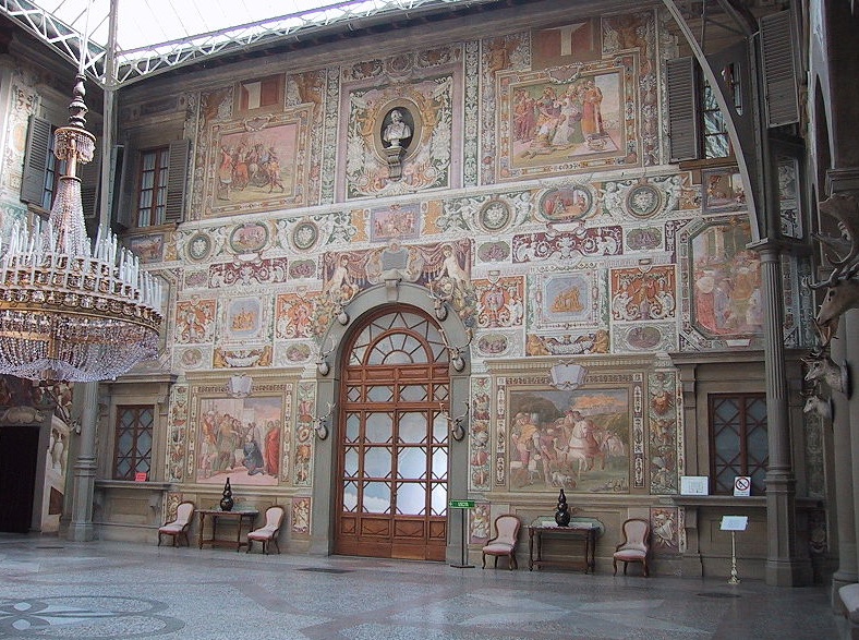 Inside Villa La Petraia Inside Villa La Petraia