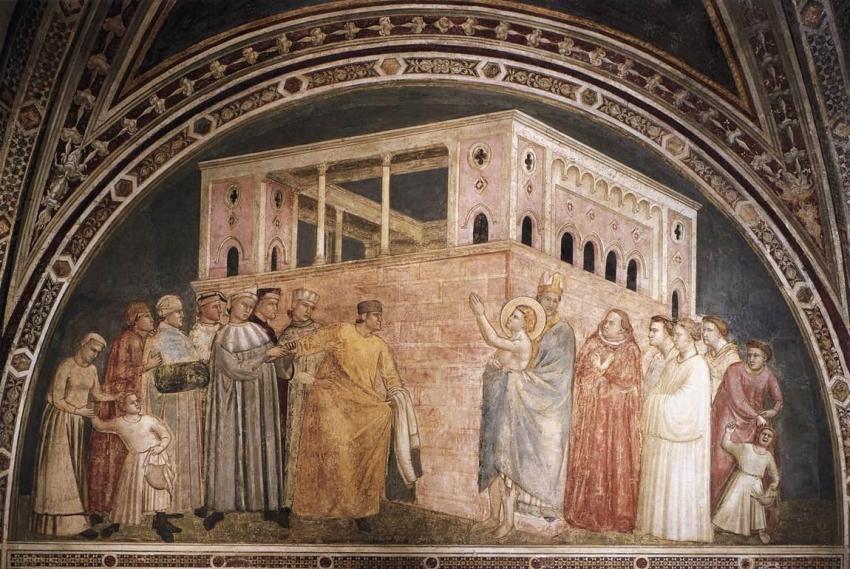 Renunciation of Worldly Goods, Life of St Francis Renunciation of Worldly Goods, Life of St Francis