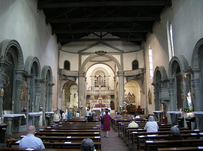 Interior of Sant'Ambrogio