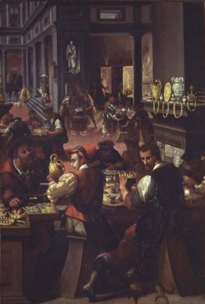 Goldsmith's Workshop, Studiolo di Francesco I