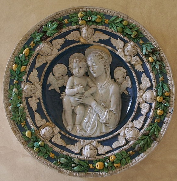 Virgin and Child, by Andrea della Robbia