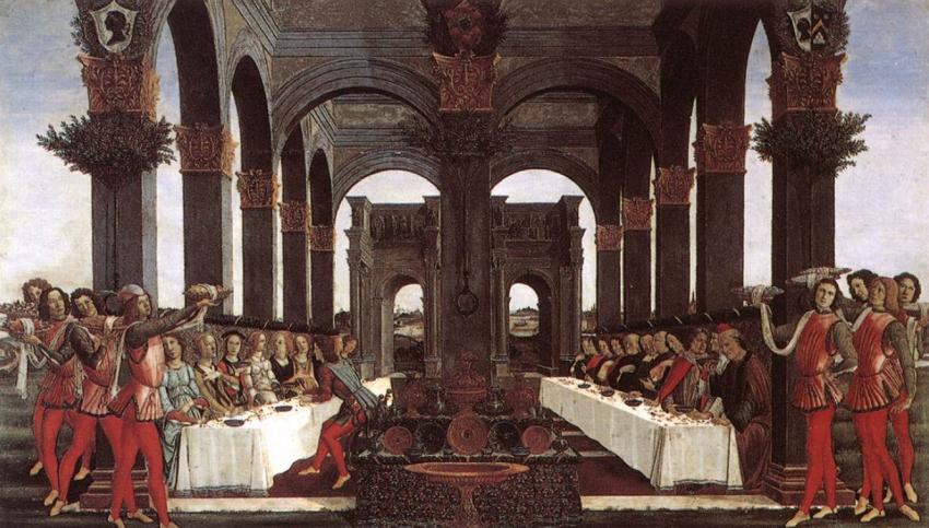 Botticelli's Marriage of Nastagio