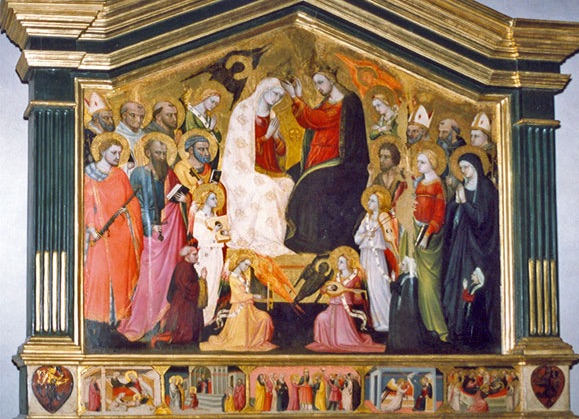 Coronation of the Virgin, National Gallery