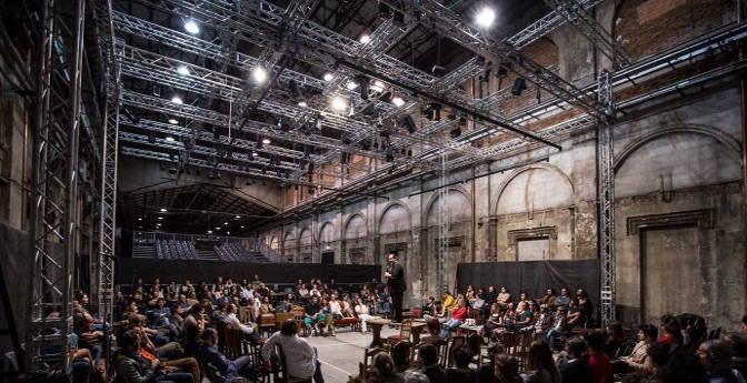 Fabbrica Europa event in the Stazione Leopolda