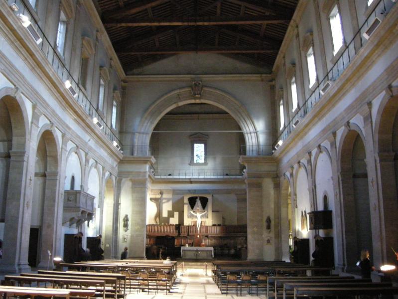 Interior of the church Interior of the church