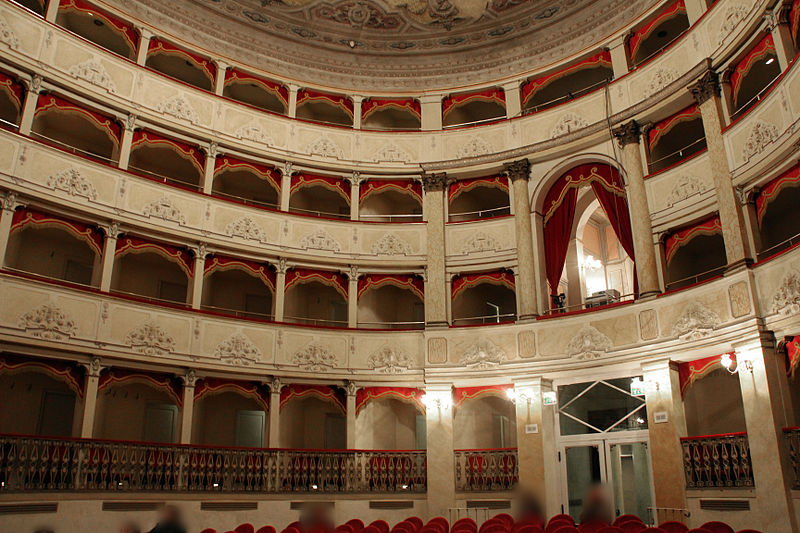 Inside Teatro Goldoni