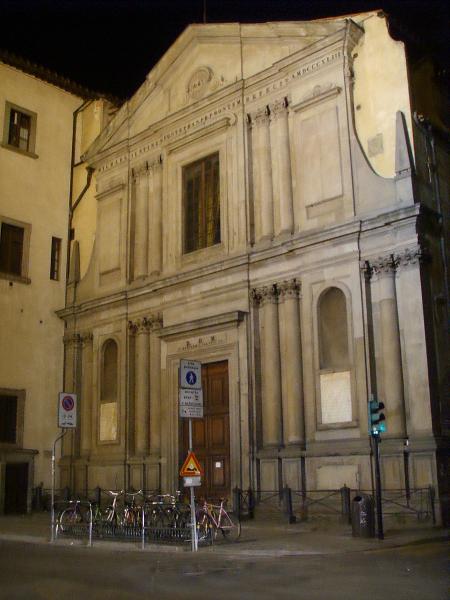 San Giovannino degli Scolopi by night
