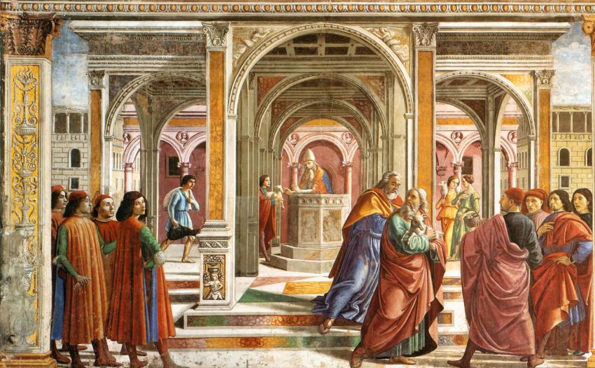 Expulsion of Joachim from the Temple Expulsion of Joachim from the Temple
