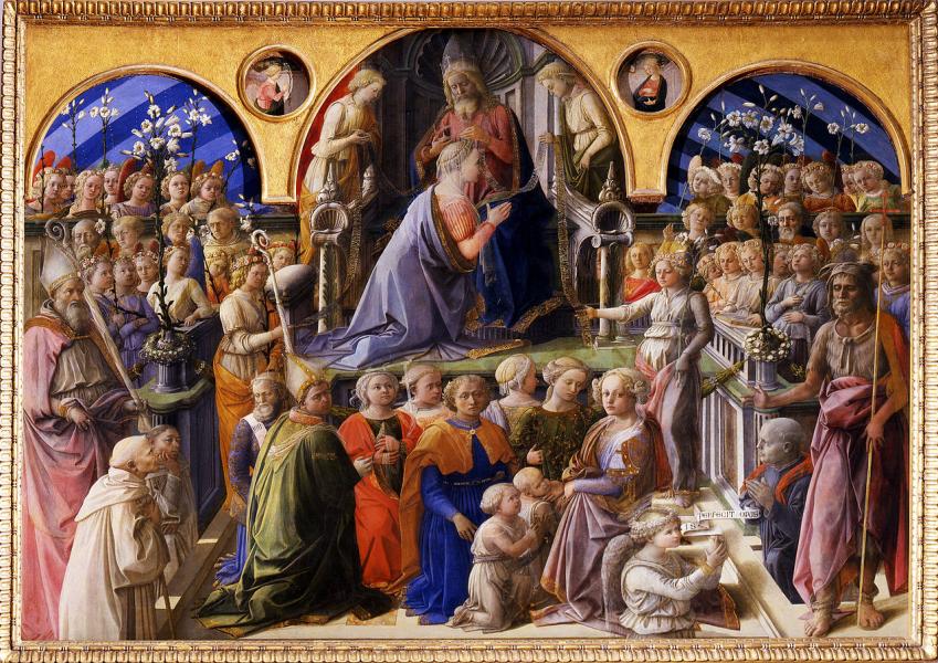 Coronation of the Virgin, in the Accademia Coronation of the Virgin, in the Accademia
