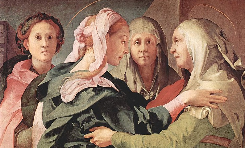 Pontormo's VIsitation, in Carmignano Pontormo's VIsitation, in Carmignano