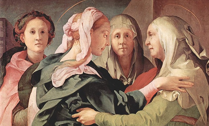 Pontormo's VIsitation, in Carmignano