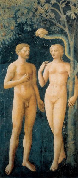 Adam and Eve, Cappella Brancacci Adam and Eve, Cappella Brancacci