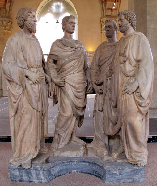 Nanni's Four Crowned Martyrs, Orsanmichele Museum Nanni's Four Crowned Martyrs, Orsanmichele Museum