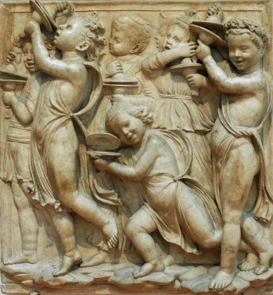 Detail from Luca della Robbias' Cantoria Detail from Luca della Robbias' Cantoria