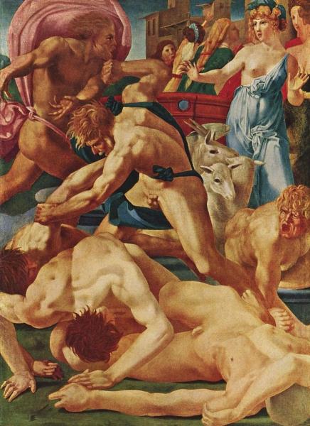 Rosso's Moses Defending the Daughters of Jethro Rosso's Moses Defending the Daughters of Jethro