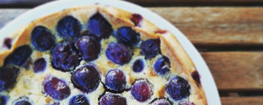 Clafoutis aux cerises.