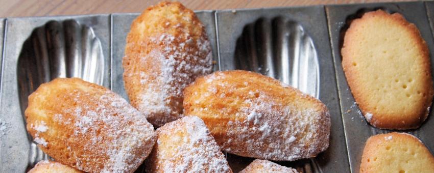 Madeleines and Vintage Tin